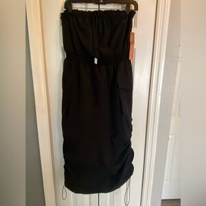 Almost Famous strapless cargo dress